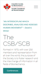 Mobile Screenshot of csb-scb.com